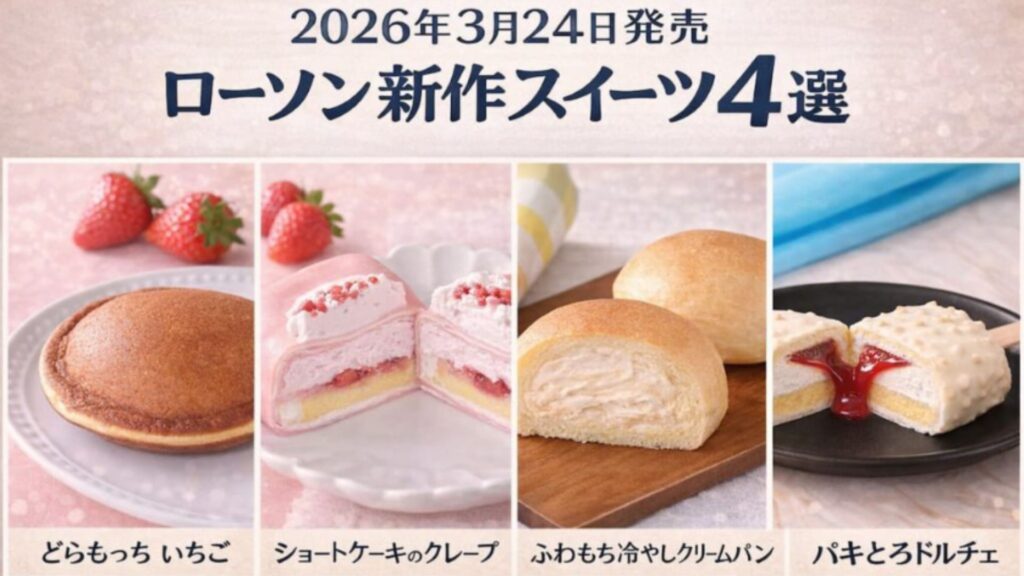 ローソン新作スイーツ