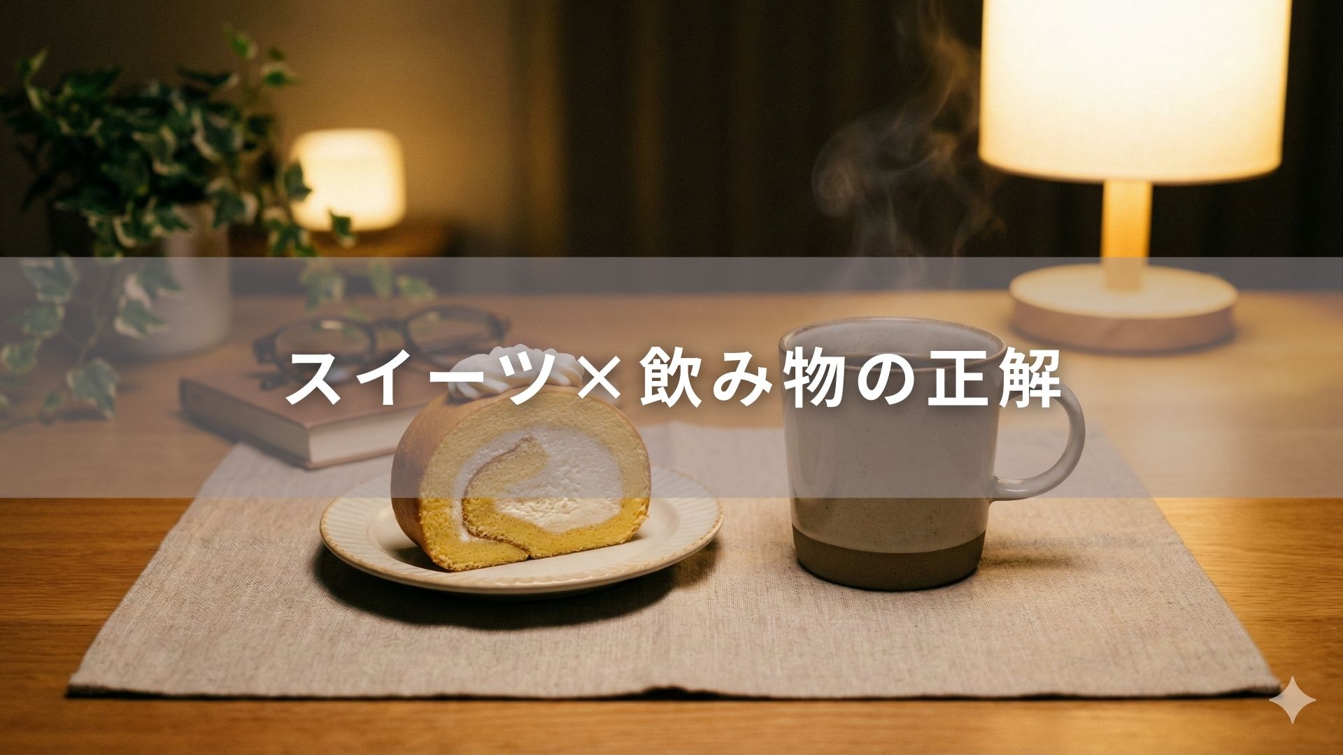 スイーツと相性のいい飲み物